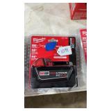 Milwaukee red lithium xc5.0 battery