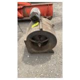 Furnace type shop fan