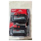 Milwaukee red lithium xc6.0 2pk battery