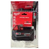 Milwaukee red lithium xc5.0 battery