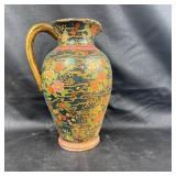 Vintage Japanese Satsuma-Style Pitcher