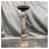 Wooden Mantle Candle Holder