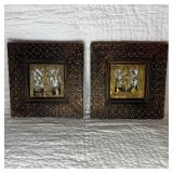Dhokra Brass Art in Wooden Frames