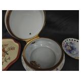 Decorative Porcelain and Tray