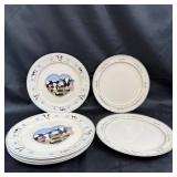 Eight Decorative Ceramic Plates