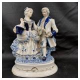 Porcelain Figurine of Rococo Couple