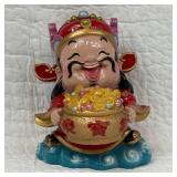 Chinese God of Wealth Coin Bank