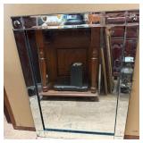 Rectangular Beveled Wall Mirror