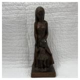 Vintage Leonardo Mother and Daughter Statue
