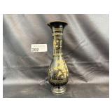 Black and Gold Decorative Vase