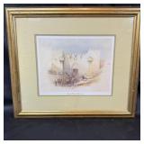 Framed Print Jerusalem Damascus Gate