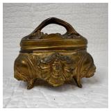 Antique Art Nouveau Jewelry Casket