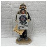 Now Appearing Emmett Kelly Figurine