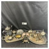 Silver Plated Serving Set