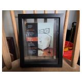 Two Black Format Picture Frames