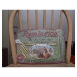 Remington Advertising Tin Sign