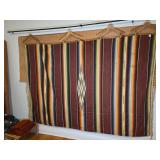Handwoven Serape Blanket Textile