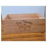 Far Niente Wooden Wine Box 2013