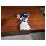 Three Miniature Musician Figurines