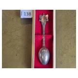 Sterling Spoon With Engraved Crest