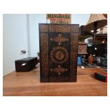 Embossed Decorative Storage Box