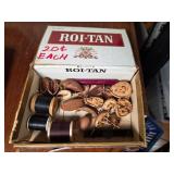 Roi-Tan Box With Sewing Supplies
