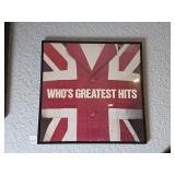 Framed Whos Greatest Hits Album Art