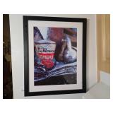 Framed Print with Still-Life Composition