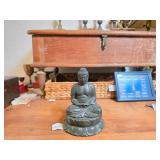 Black Sitting Buddha Figurine