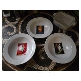 Pottery Barn Bowls and CorningWare Dish