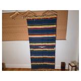 Handwoven Multicolored Textile Panel