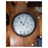 Analog Wall Clock With Roman Numerals