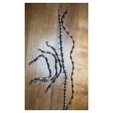 Metal and Wood Spiked Jewelry Set