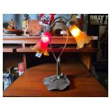 Two-Light Calla Lily Table Lamp