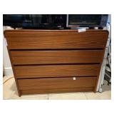 Wooden Four-Drawer Dresser Unit