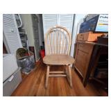 Oak Wooden Spindle Back Chair