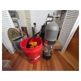 Compressed Air Tank with Harness