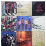 Nine Assorted Vinyl Records