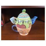 Colorful Teapot and Cup Set