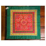 Embroidered Textile Panel, Dated 1988