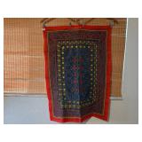 Colorful Patterned Textile Wall Hanging