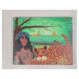 Colorful Painting With Jungle Theme