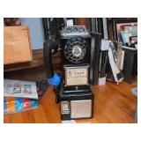 Vintage Automatic Electric 3-Slot Payphone