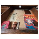 Drawer With Assorted Vintage Items