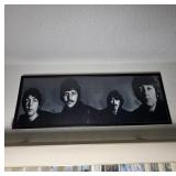 Framed Black-And-White Band Photograph