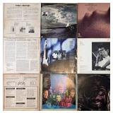 Nine Vintage Vinyl Records