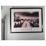 Framed Angkor Poster Artwork