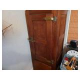 Wooden Ice Box with Metal Interior