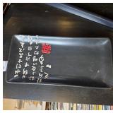 Zeit Schwarz Time Series Sushi Plate