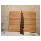 Handcrafted Cottonwood Bark Spirit Sculpture